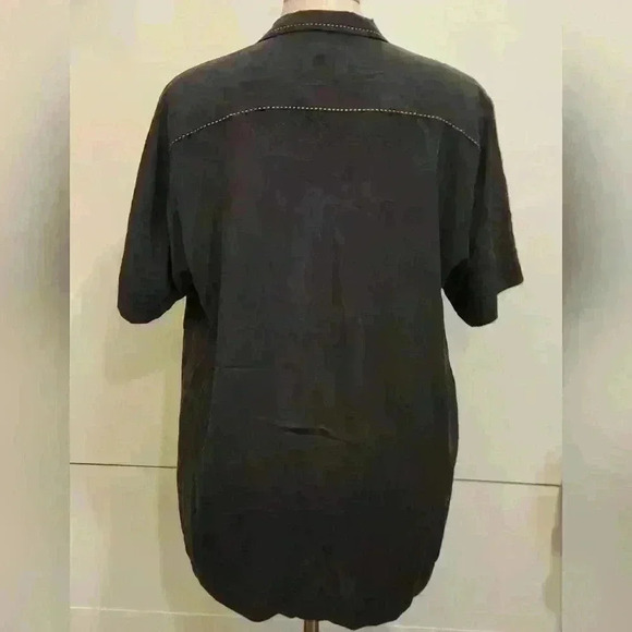 Men's Vintage Club Tiki Classics 100% Silk Hawaiian Vacation Shirt - Picture 3 of 7